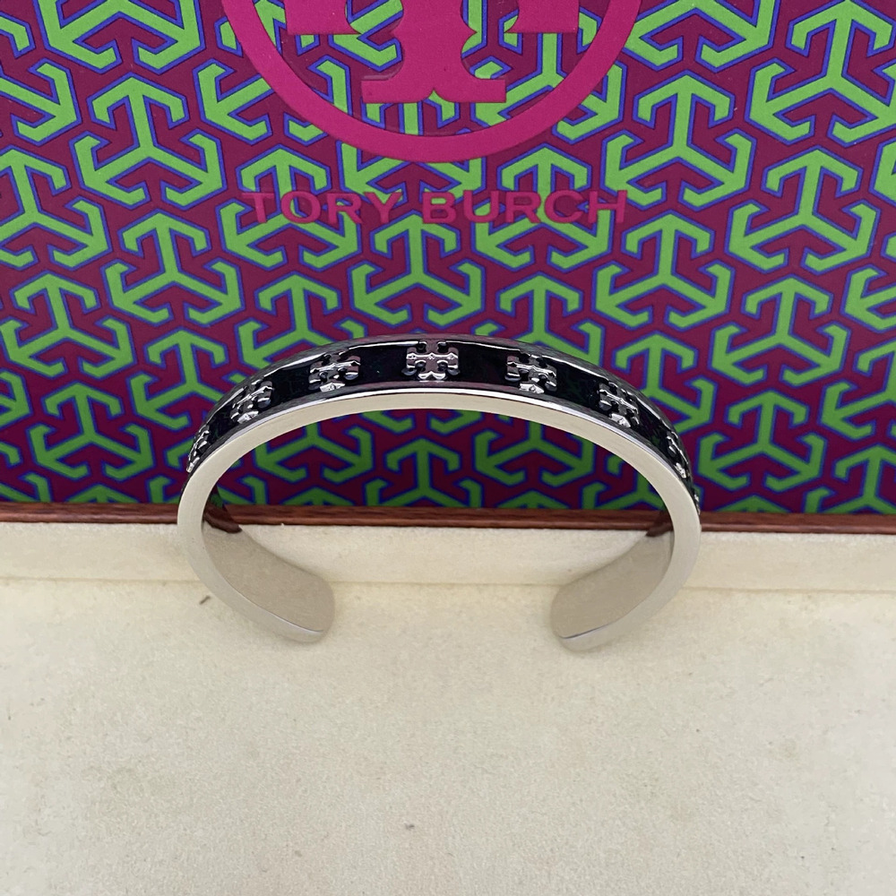 Tory Burch Letter Enamel Bracelet